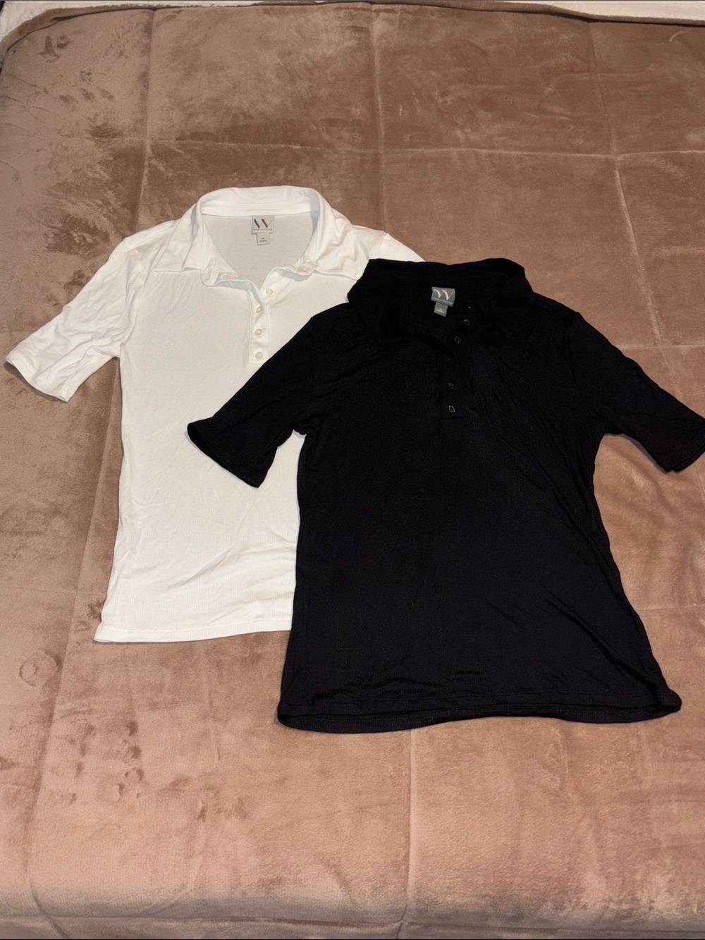 Worthington Women’s Polo Pair - White & Black